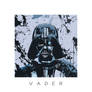 Star Wars splash portrait I - Darth Vader