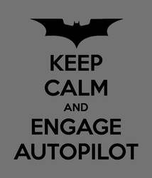 Batman always keeps calm