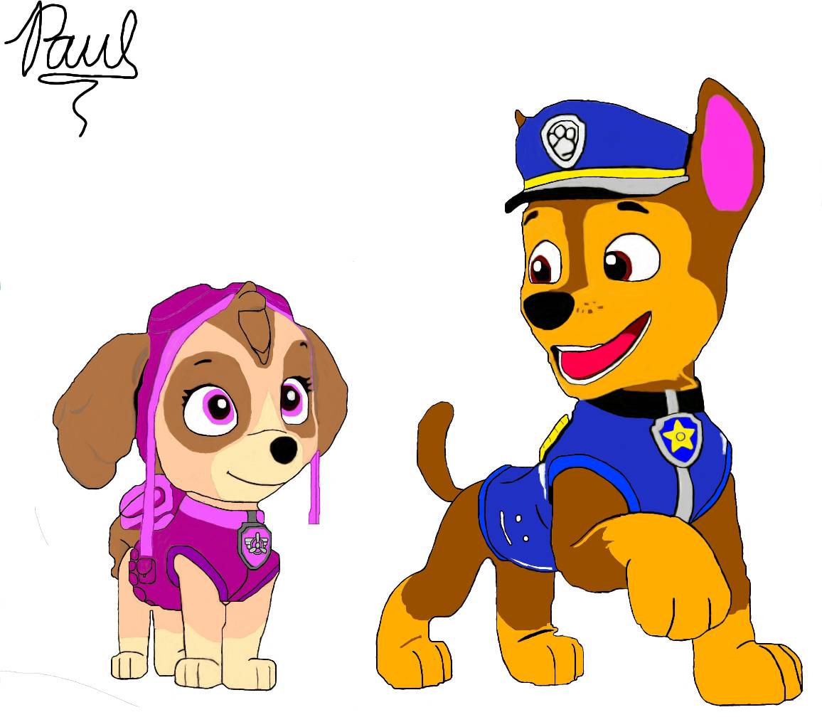 PAW Patrol: Skye and Chase by PAWPatrolFam on DeviantArt