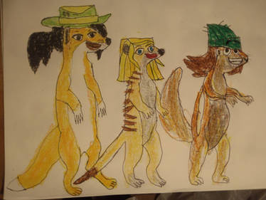 Friends in the Kalahari