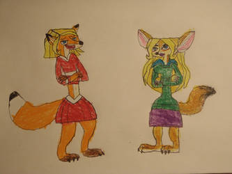 Total Drama Foxy Ladies in Zootopia Style