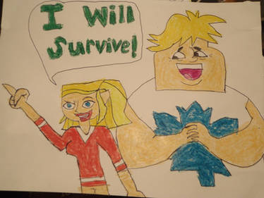 Total Drama: I Will Survive! (Cover/Title Page)