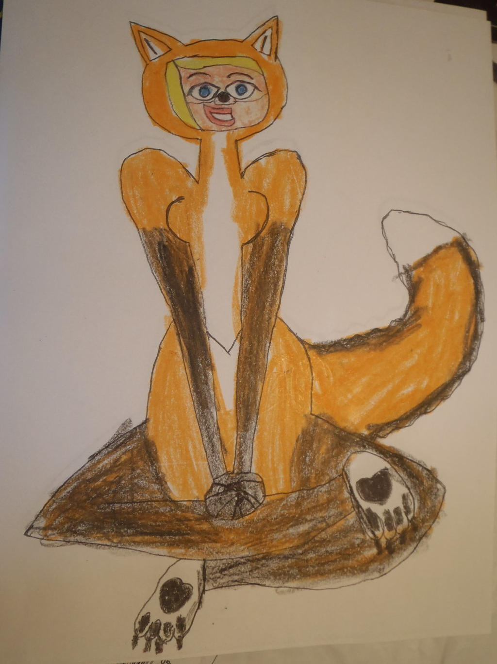 Sammy as a Fox