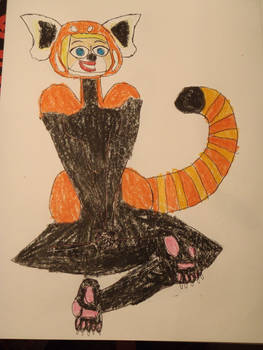 Sammy as a Red Panda