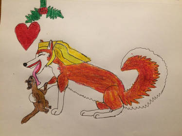 Kissed under the Mistletoe by my Favorite TD Chick