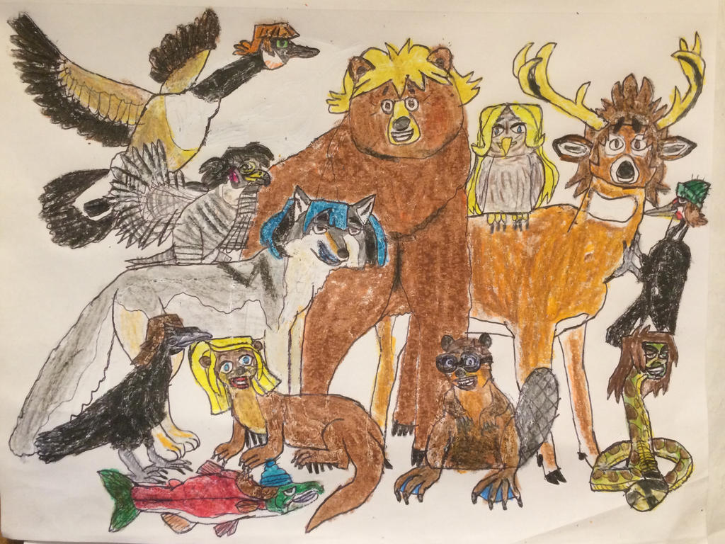 Total Drama Native American Zodiac by Sabreleopard on DeviantArt