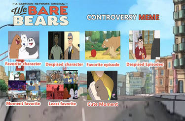 Cluny's We Bare Bears Controversy Meme