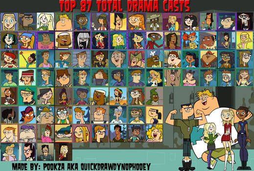 My Top 87 Total Drama Casts Meme