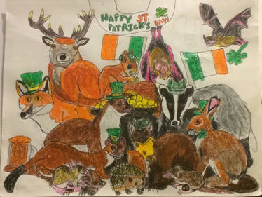 A Happy Wild St. Patrick's Day to all!