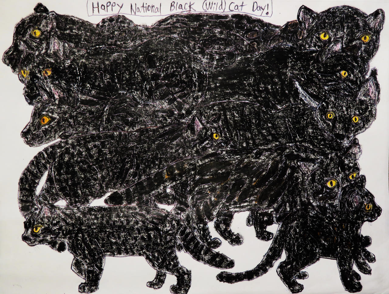 National Black Wild Cat Day By Sabreleopard On DeviantArt national-black-wild-cat-day-by-sabreleopard-on-deviantart