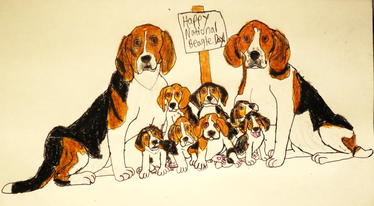 National Beagle Day by Sabreleopard on DeviantArt
