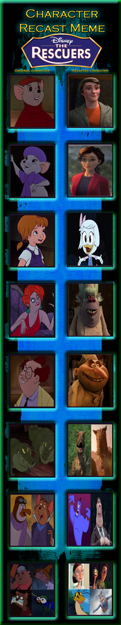 Recast for The Rescuers