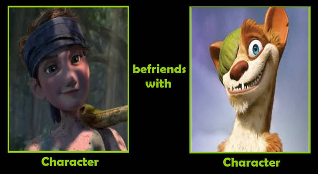 Ben befriends with Buck