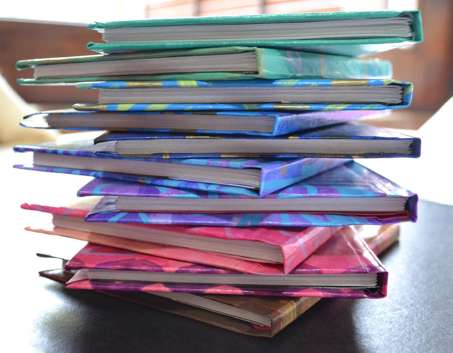 Lots of Notebooks by Maiowin on DeviantArt