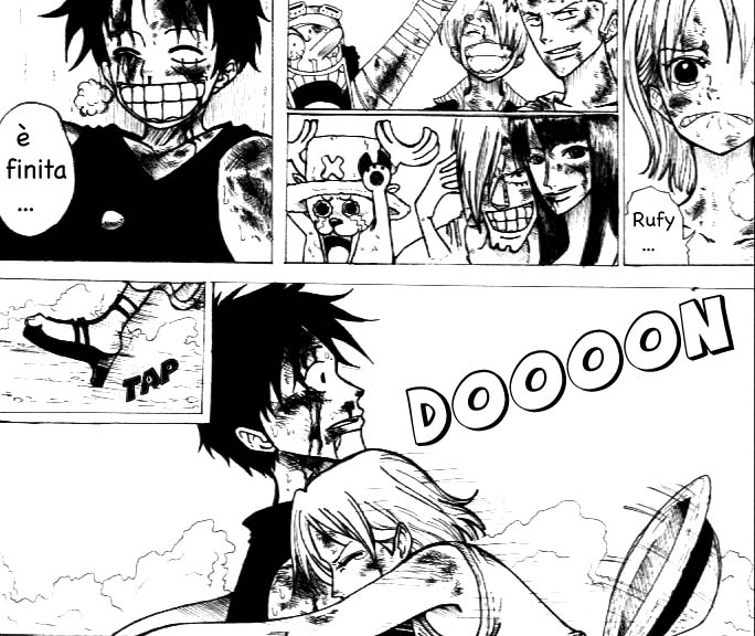 Luffy Nami The End