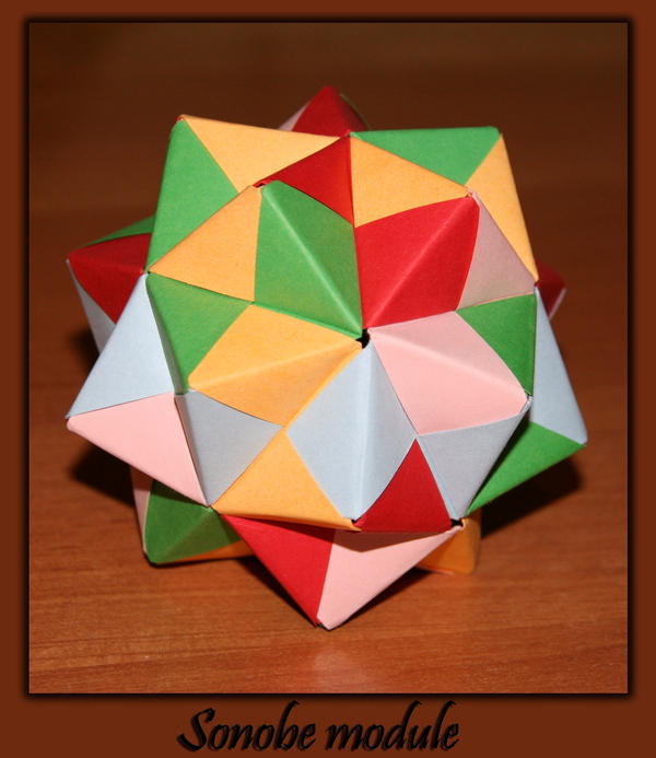 Sonobe Module Sonobe Module Model by Merraton on DeviantArt