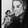 Michael Jackson Charcoal