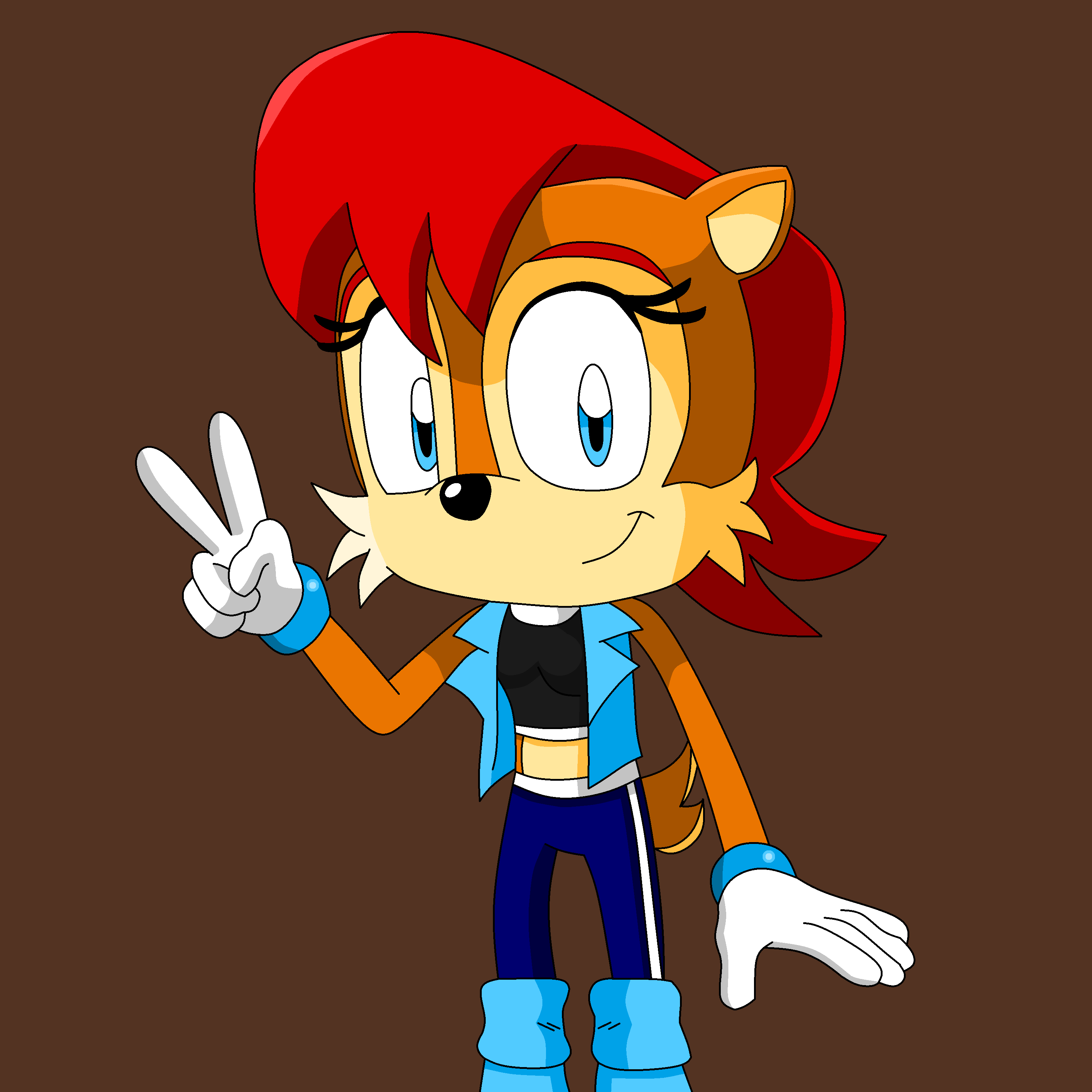 Sonic Frontiers Sally Acorn Mod? by brandonallen1213 on DeviantArt