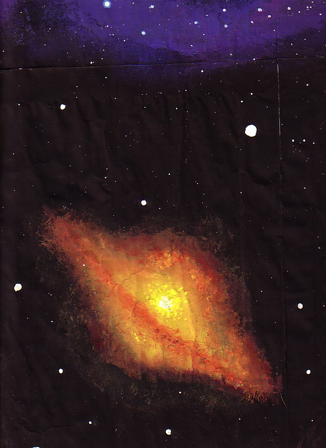 Yellow galaxy by DeCORinASON on DeviantArt