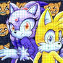 Tailaze | Tails Prower / Blaze The Cat | Halloween