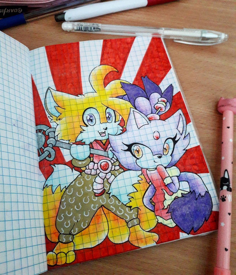 Tailaze | Tails X Blaze / Sonic by Kairum-10 on DeviantArt