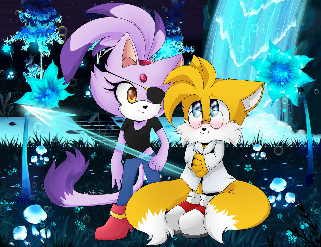 Tailaze | Tails X Blaze / Sonic by Kairum-10 on DeviantArt
