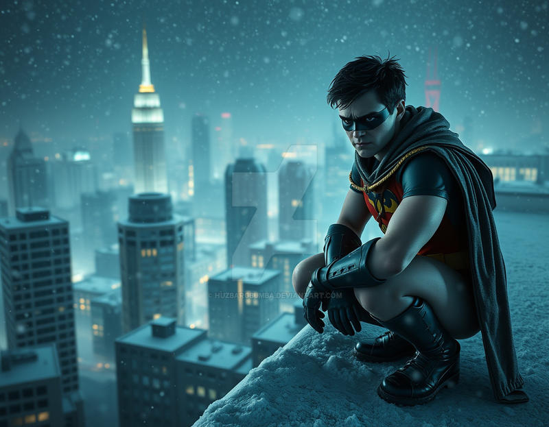 Robin Falling Robin soaked in the rain by TravisTransBoy on DeviantArt