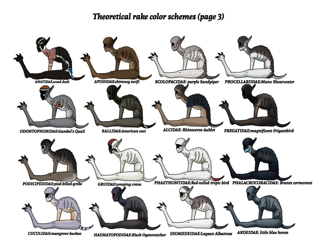 Rake color theory #3 by 100creator111 on DeviantArt