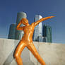 Moscow City Zentai Orange I