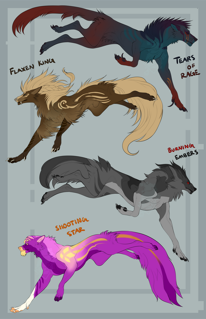 Wolf Hybrid Adopts OPEN by Lizarr7 on DeviantArt
