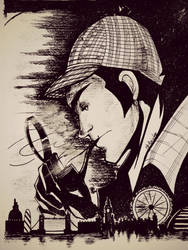 Sherlock Ink! by mr-raindrop