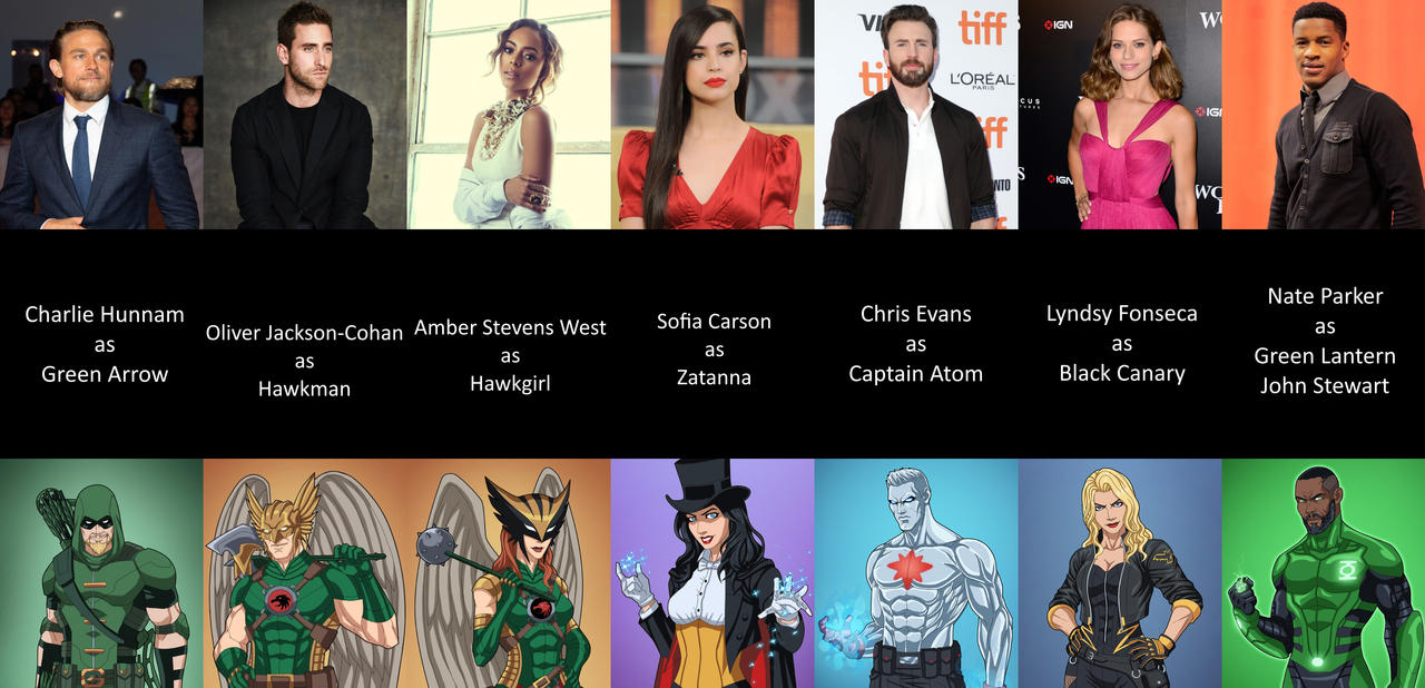 Justice League Fan Cast  The Night Owl: a superhero blog