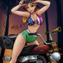 Moped Girl