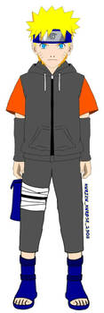 Naruto Uzumaki Part 1 Dark outfit
