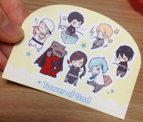 Tower of God chibi stickers