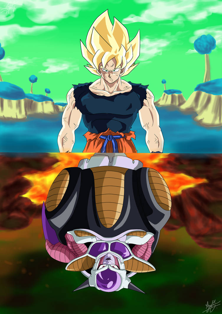 The Explosion of Namek by MALIKISVENGEANCE on DeviantArt