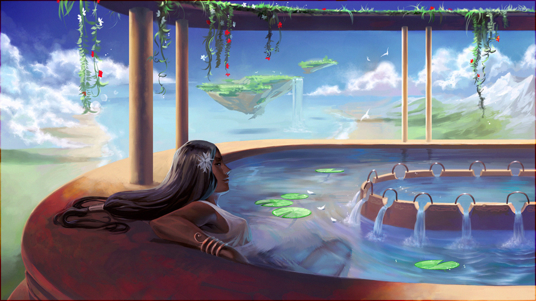 flowing paradise _ collab