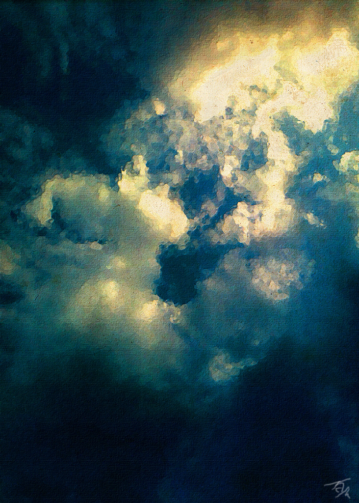 Cloudy Sky Painting Version By Thayuu Chan On Deviantart Cloudy Sky Painting Version By Thayuu Chan On Deviantart