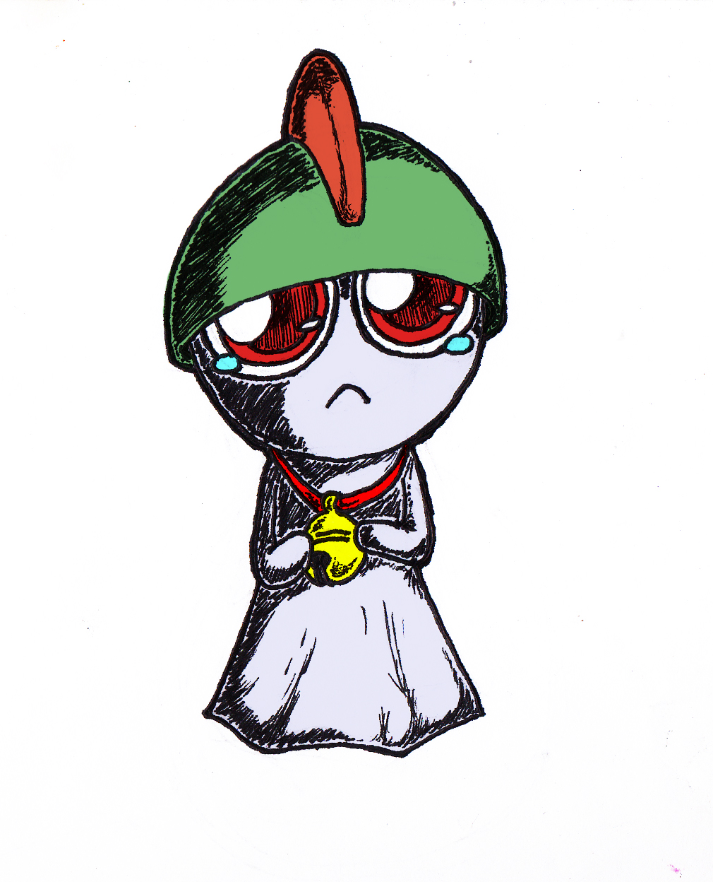 Ralts by johndarwinencarnado on DeviantArt