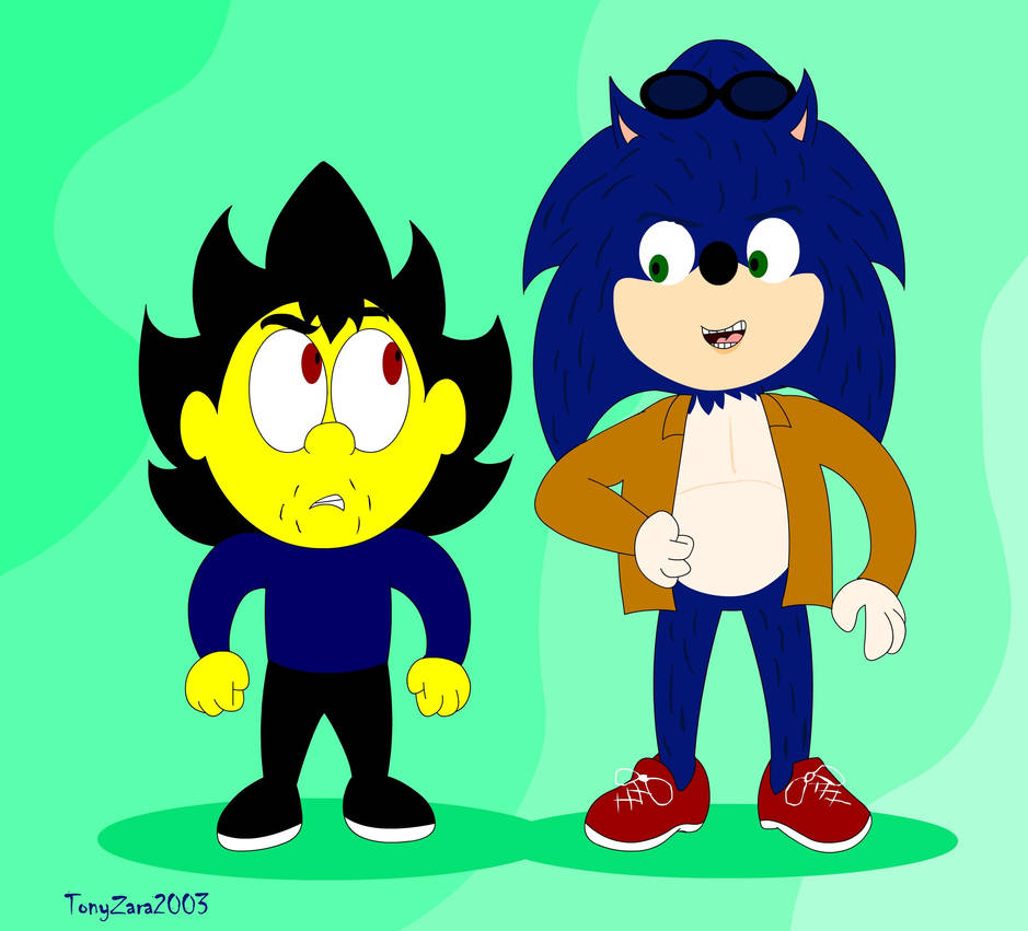 Meeting Ugly Sonic by TonyZara2003 on DeviantArt