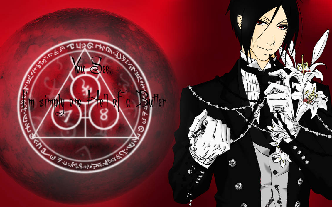 His butler, colored by SummerMiko on DeviantArt