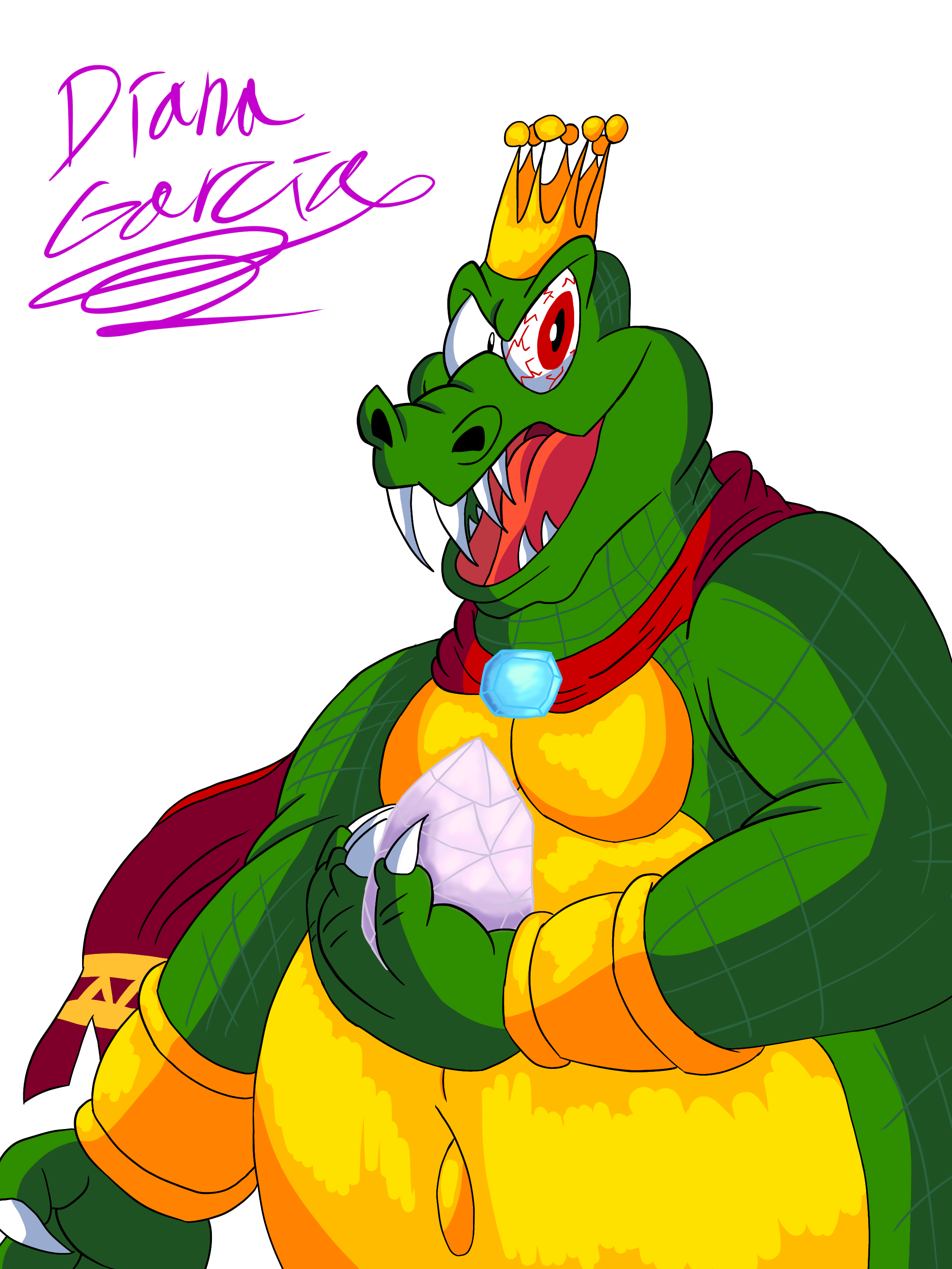 Ka Rool Mouse Head King K Rool by MasterDragonSamurai on DeviantArt