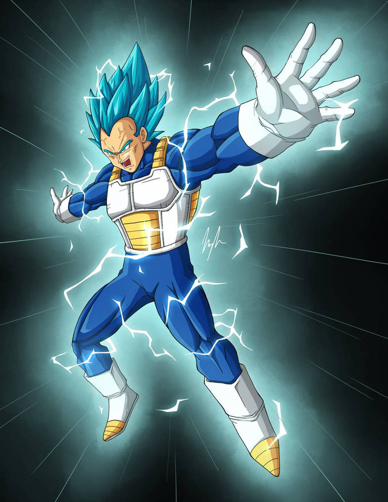 Vegeta Blue by sleepymike91 on DeviantArt