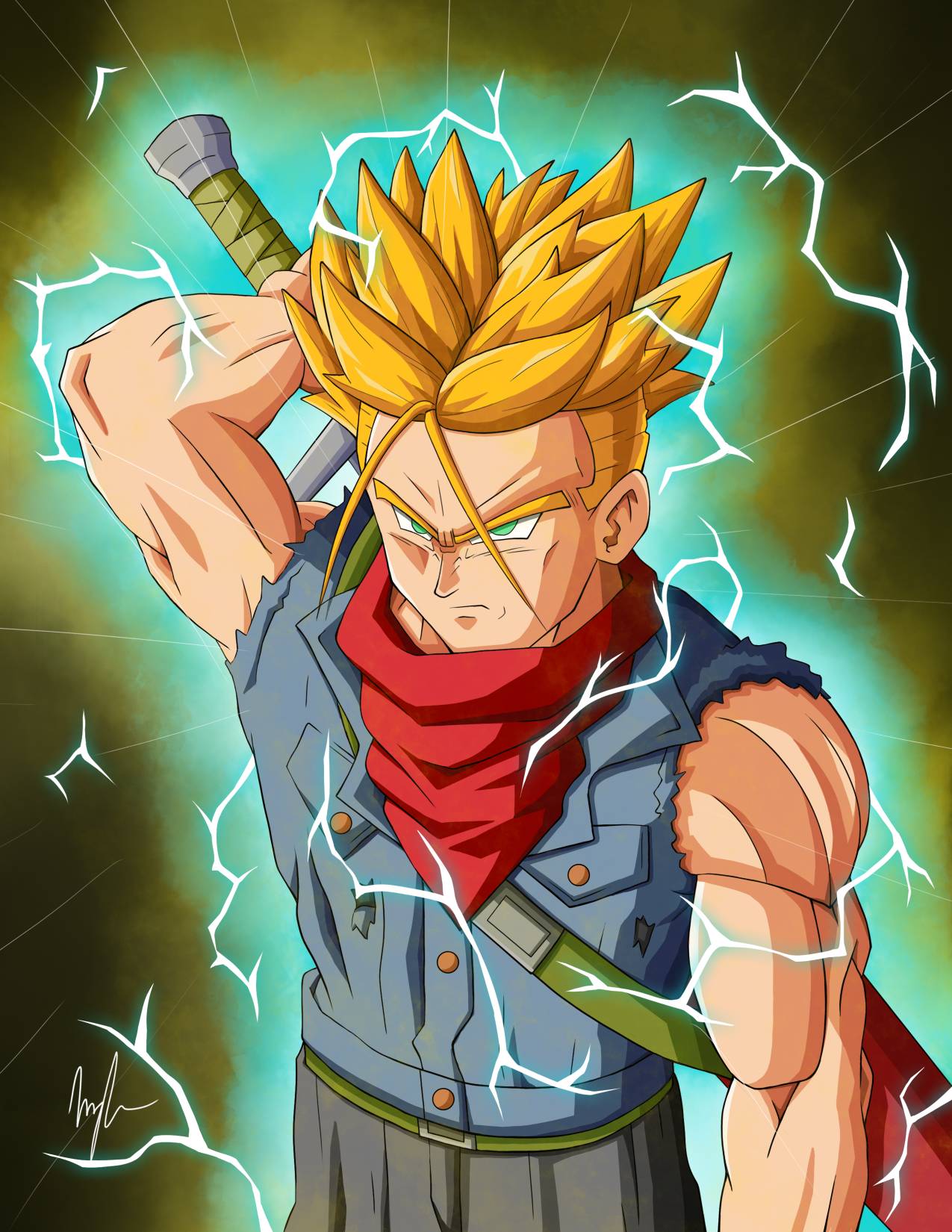 Trunks Pictures Super Saiyan Trunks by sleepymike91 on DeviantArt