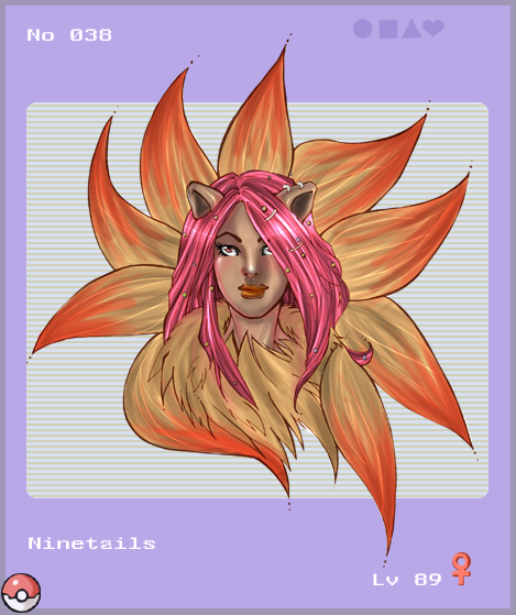 Ninetails : Gijinka Project