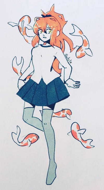 Deviantart Coy Coy girl by Muffinnee on DeviantArt