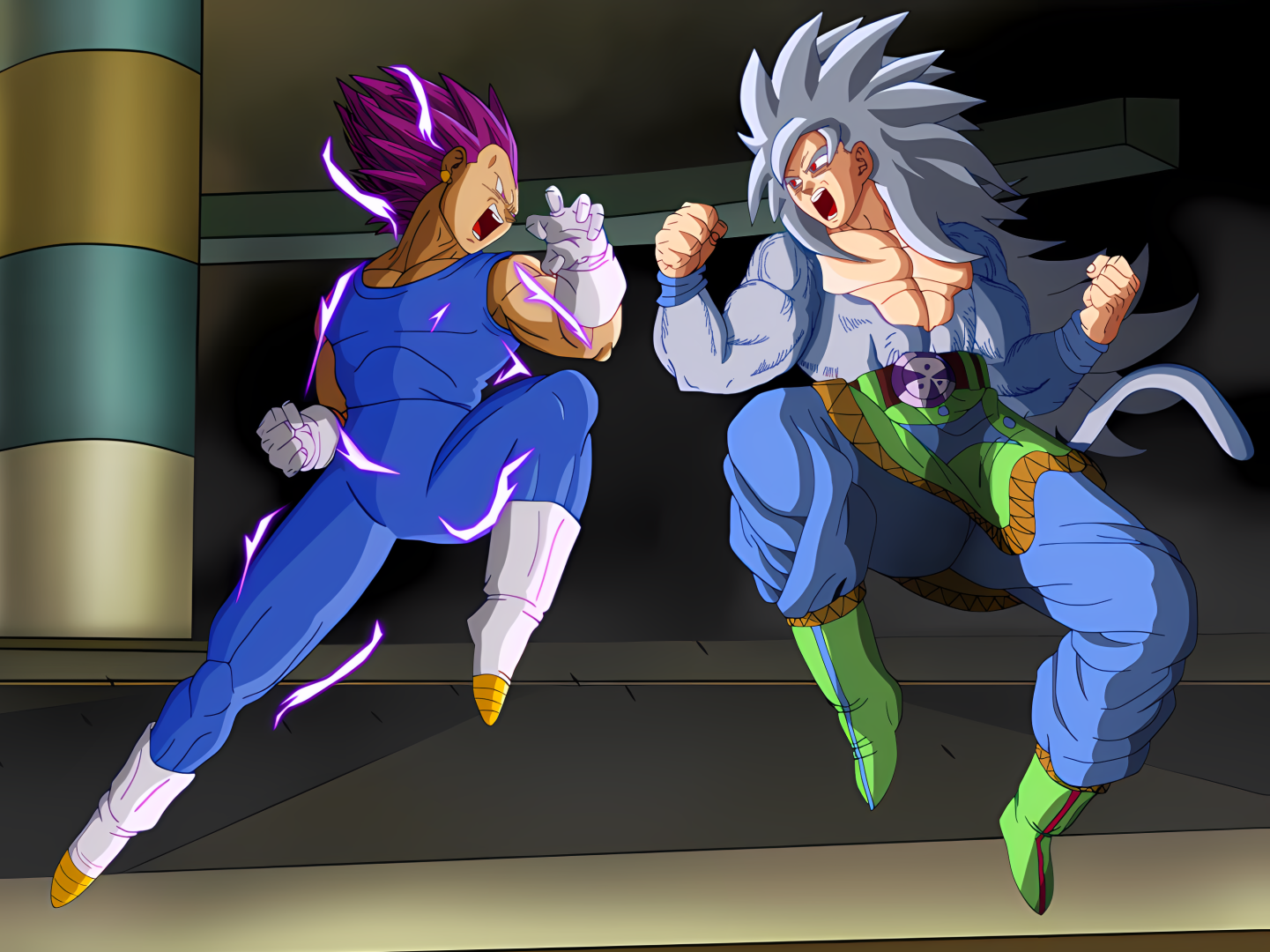 goku ssj5 vs goku ssj4 blue by cxnxcs on DeviantArt