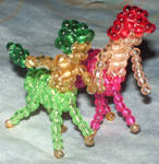 Beaded Centaur Foals by Anabiyeni