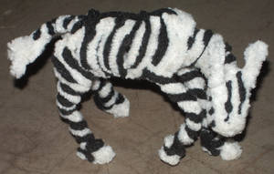 Pipe cleaner zebra
