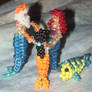 Beaded Ariel, Melody, Triton